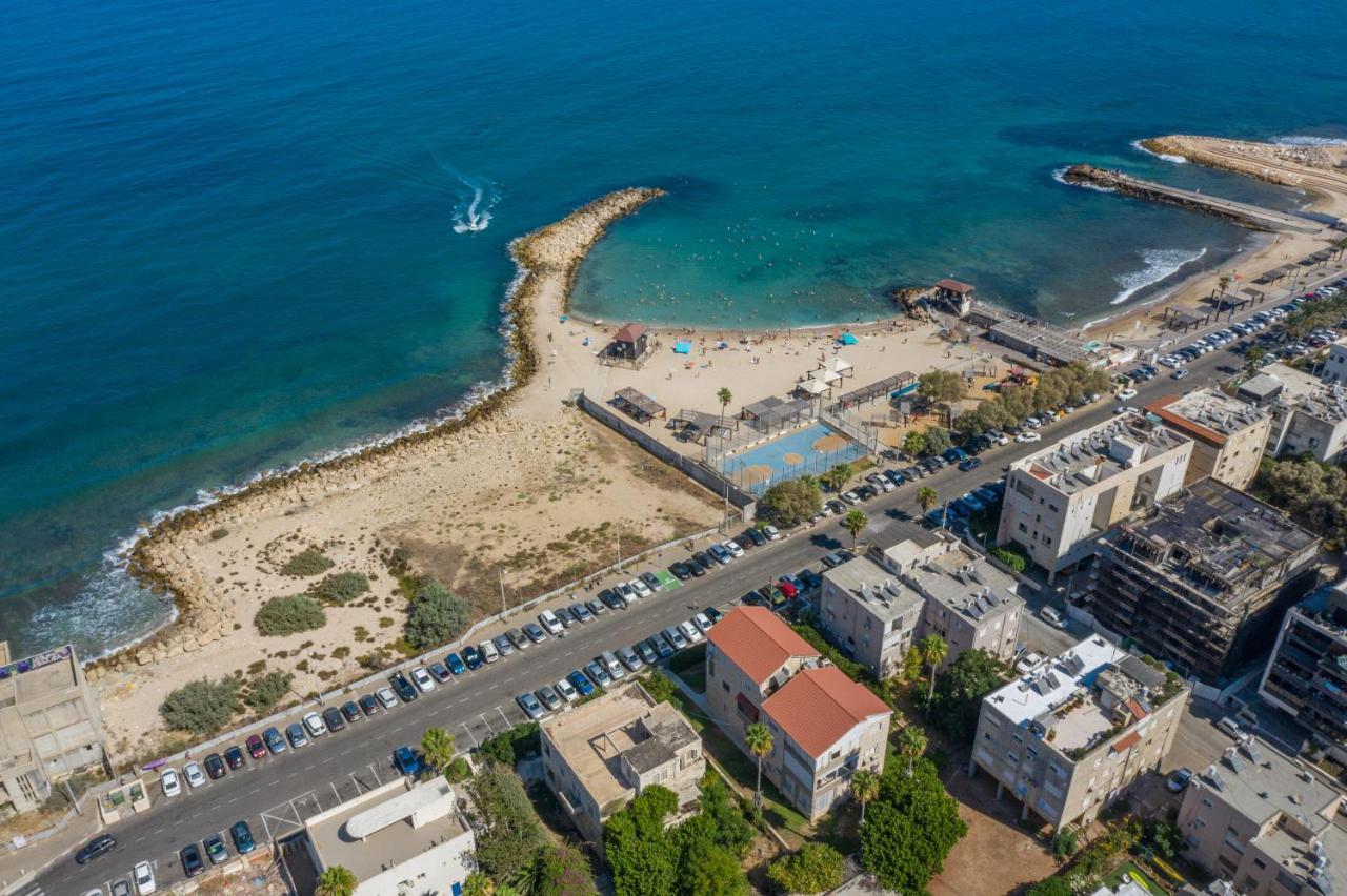 Port City Haifa - Luxury Apartments 50 Mtrs From The Beach ภายนอก รูปภาพ